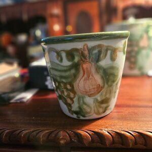Louisville Stoneware planted in pear pattern